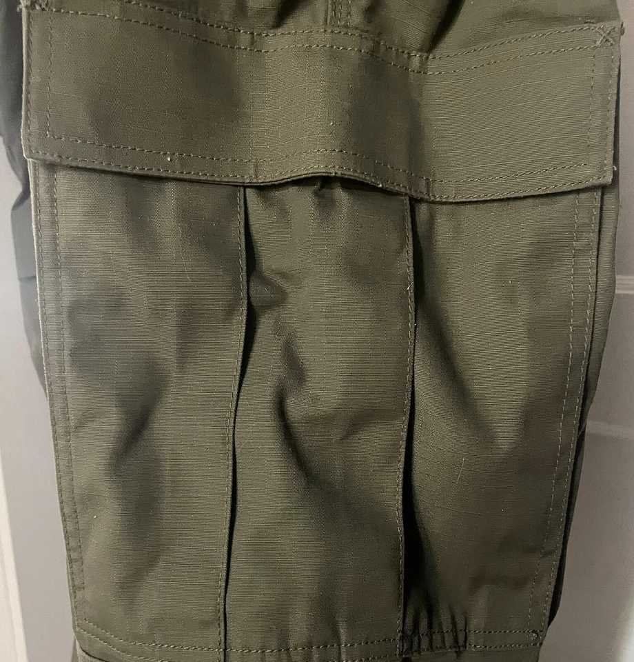 Pantalones de carga tácticos de lona pesada Olive Drab 46X35 511 para hombre 5.11 nuevos sin etiquetas Foto 4 de 4