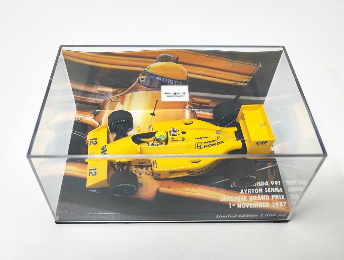 Minichamps 1/43 #12 Lotus 99T Ayrton Senna 1987 Japanese GP