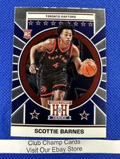 2021-22 #657 Scottie Barnes Panini Chronicles Hometown Heroes Basketball RC