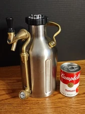 stainless growler werks ukeg 64 carbonated growler and craft beverage dispenser.