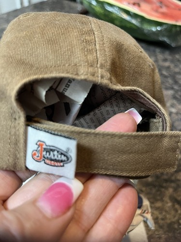 Justin ladies cap brown / pink nice - Picture 2 of 7