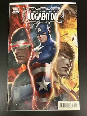 Avengers X-Men Eternals JUDGEMENT DAY #5 1:50 Inhyuk Lee Var Marvel 2022 PROSHIP