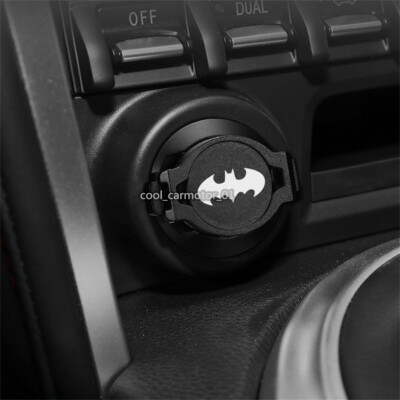 Black Bat Batman Car Engine Ignition Start Stop Push Button Cap Switch Cover