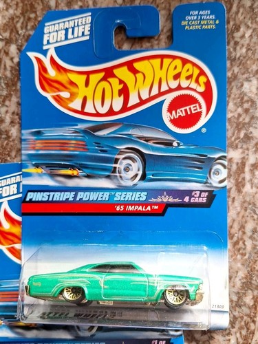 Hot Wheels '65 IMPALA Pinstripe Power Series Lowrider Auburn 3 Window '34 Trail - Picture 2 of 5