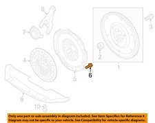 Subaru Oem 13-23 Brz Transaxle Parts-pressure Plate Bolt 800508310 Subaru Oem 13-23 Brz Transaxle Parts-pressure Plate Bolt 800508310