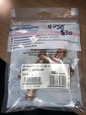 Conex  MaxiPro 1/2 in. OD ACR Copper Press Tee (Bag of 3) Refrigeration HVAC