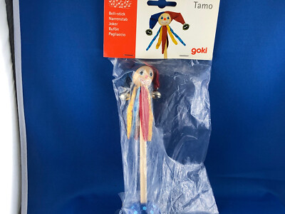 GOKI Wood BELL-STICK  TAMO  JOKER   Made in Germany