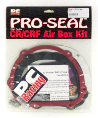 Pro Seal Kit PC Racing Luftfilter Gehäuse Kasten Honda CRF 450R 02