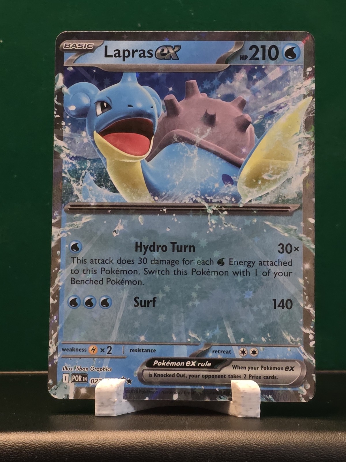 Lapras ex 022/088 Perfect Order Double Rare Pokemon TCG NM