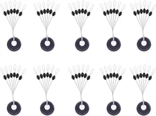 Fishing Line Bobber Stops - 1200 Pcs Sinker Float Weight Stoppers Set