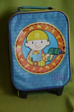 Bob der Baumeister - Rollkoffer - Trolley - blau - Kinder-Koffer