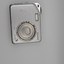 Fujifilm Finepix V10 5.1MP CCD Digital Camera Games Rare Tested Works NO CHARGER