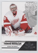 2011 Panini All Goalies Box Set Up Close Thomas McCollum #30 0a7