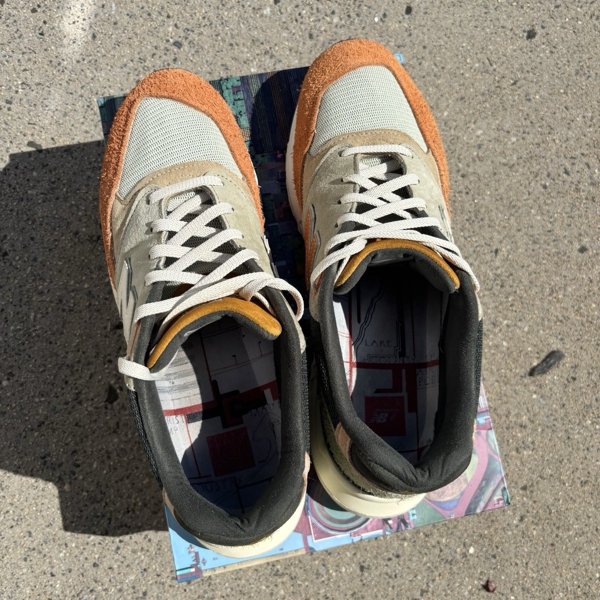 New Balance 998 Kith Ronnie Fieg Frank & Lloyd Wright Aloe Wash 11 