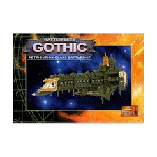 GW Battlefleet Gothic Imperial Retribution Class Battleship VG /NM