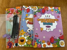 Magic Grooved Writing Practice Books for Kids, Large Grooved Handwriting 4 pack