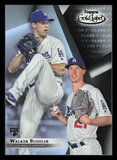 Walker Buehler RC Black Class 1 2018 Topps Gold Label #56 Dodgers Red Sox
