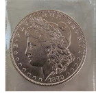 1879 Morgan Silver Dollar $1 Coin Ungraded Uncertified