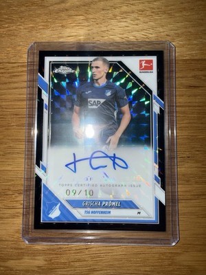 Topps Chrome Bundesliga 25-26 - Grischa Prömel 09/10 + 5x Inserts Lot
