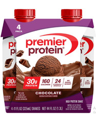 Premier Protein Shake, Chocolate, 30g Protein, 11 fl oz, 12 Ct