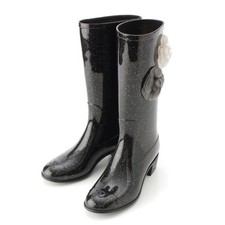 CHANEL Low 3/4 to 1 1/2 Inch Rain Boots for Women for sale | eBay