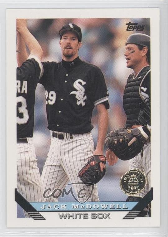 1993 Topps Inaugural Colorado Rockies Jack McDowell #344 0q3