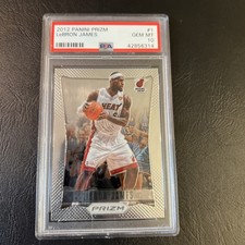 2012-13 Panini Prizm - LeBron James #1. First Year Prizm Card. PSA 10💥