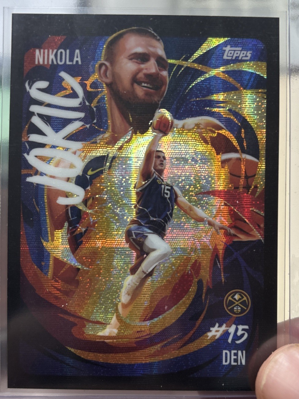 2025-26 Topps Chrome Nikola Jokic Ultra Violet All Stars SSP