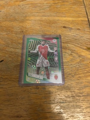 Topps UCC Chrome George Ilenikhena Future Stars Logofractor 14/99 AS Monaco
