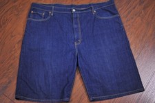 Levi's 569 Denim Jean Shorts Dark Blue Men's 44