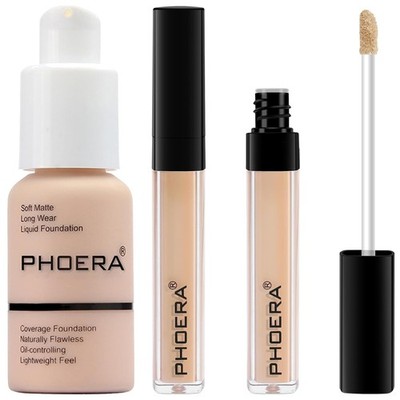Concealer, Foundation, Flüssig, Make-up, natur, matt, deckend, langanhaltend,