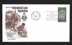 Canada SC # 493 International labor Organization  FDC . Fleetwood Cachet