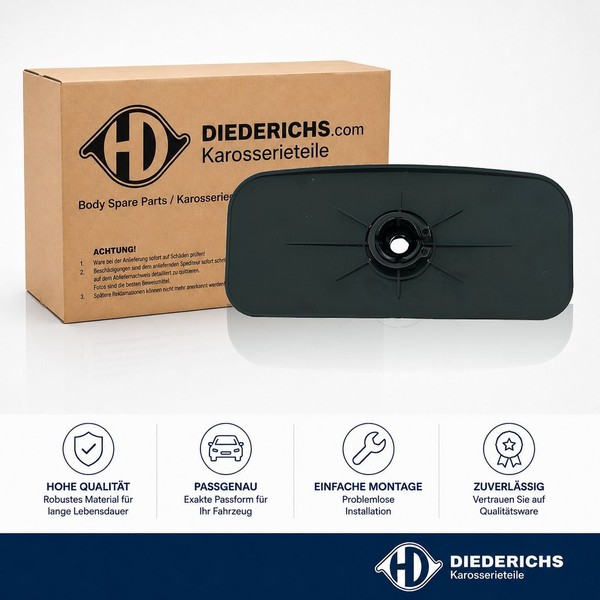 Spiegelglas Aussenspiegel Links Rechts Diederichs 1885228 Passend FÜR Nissan-image