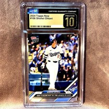 Shohei Otani CGC10 Pristine 2024 MLB Japanese HR Record #106 Sports Card Japan