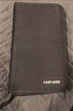 CASE LOGIC CD/DVD - Black Nylon 24 CD or DVD Storage Binder Case