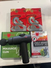 ❤️❤️❤️BONUS: Massage Gun for 3 Eagle Brand Medicated Oil 24ml