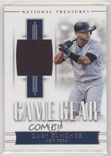 2018 Panini National Treasures Game Gear 67/99 Gary Sanchez #GG-SZ 6fs