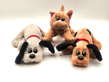 1986 Vintage Tonka Pound Puppies  Pound Purries Plush Kitty with red collar- 8"