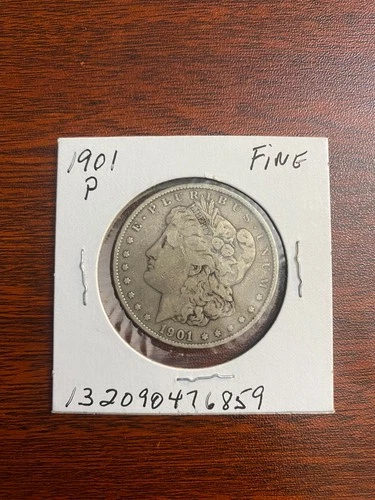 1901-P Morgan $1 – Nice Clean Fine – Circulated Classic