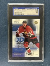 2000-01 UD Pros & Prospects #116 Martin Havlat Senators /1000 RC SGC 98