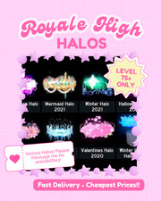 Royale High HALO - CHEAPEST/FLEXIBLE PRICES! FAST DELIVERY! (read description)