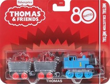 Thomas & Friends by Fisher-Price Zug Kleiner Die-Cast Mattel 80th Engine 3+