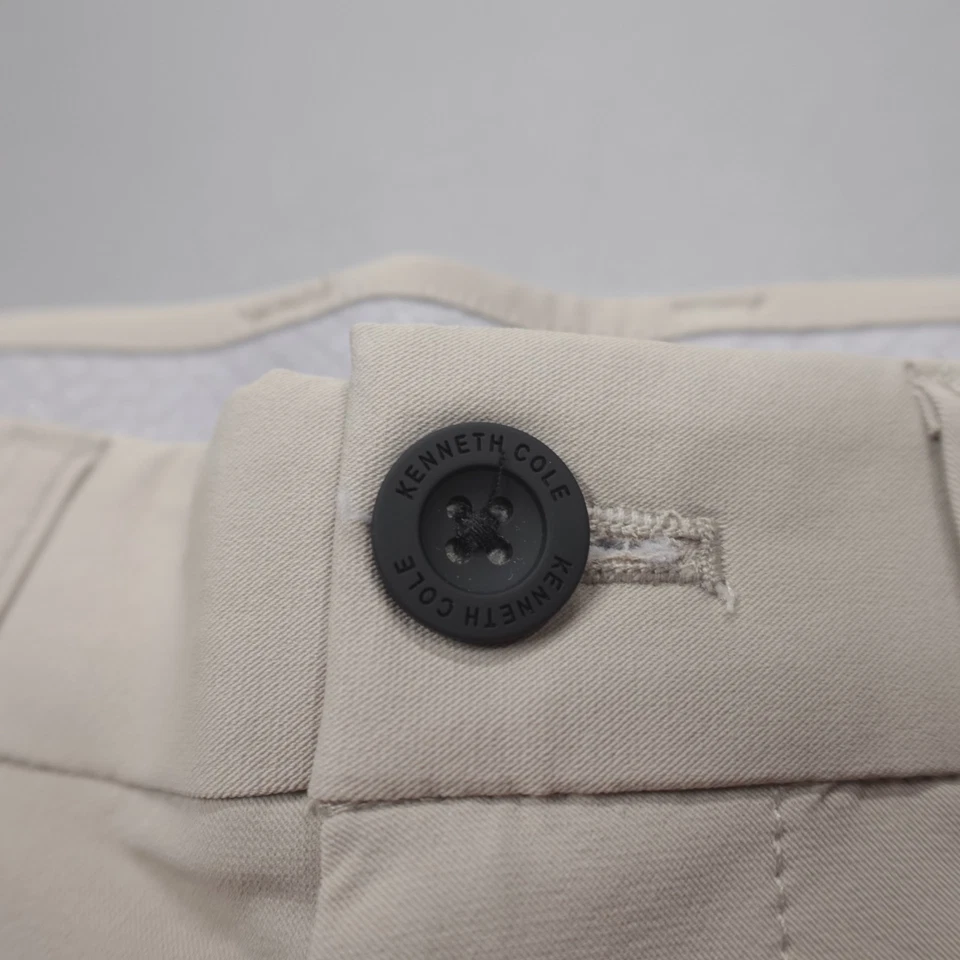 Pantalones de golf Kenneth Cole para hombre elásticos resistentes al agua mezcla de nailon caqui Foto 4 de 4