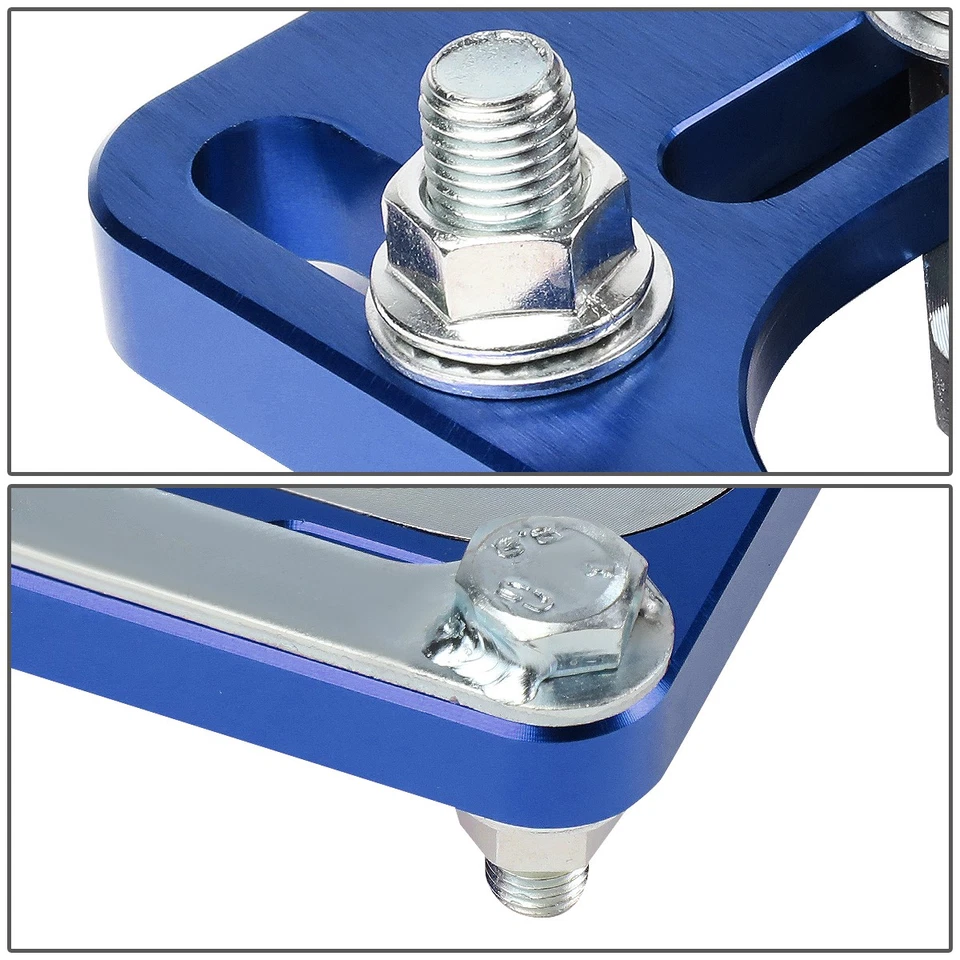 ДЛЯ 94-04 FORD MUSTANG +/- 2,5 РЕГУЛИРУЕМОЕ ВЫРАВНИВАНИЕ ПРОГИБА ЛИТЕЙНЫЕ ПЛАСТИНЫ СИНИЙ - Изображение 4 из 4