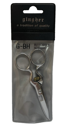 Gingher Buttonhole G-BH 4.5'' Sewing Tailoring Scissors Italy Packaging Germany