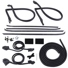 Full Weatherstrip Kit For 70-81 Chevy Camaro Pontiac Firebird Weather Strip Seal Full Weatherstrip Kit For 70-81 Chevy Camaro Pontiac Firebird Weather Strip Seal
