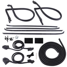Full Weatherstrip Kit For 70-81 Chevy Camaro Pontiac Firebird Weather Strip Seal