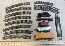 HO Track and Freightcars - damaged cars for parts or customization