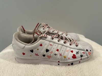 Adidas heart sneakers 