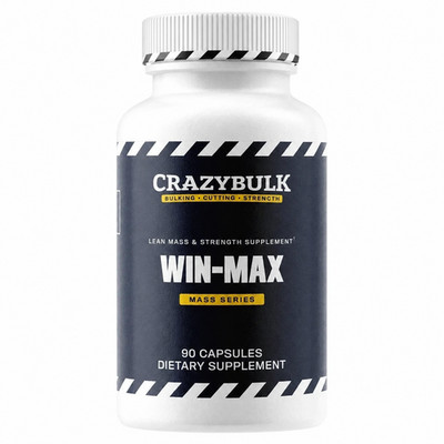 CRAZYBULK WIN-MAX  Natural Anabolic Body Building Supplement Pack of 1
